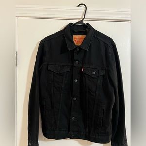 Levi’s Denim Trucker Jacket, Black, Medium